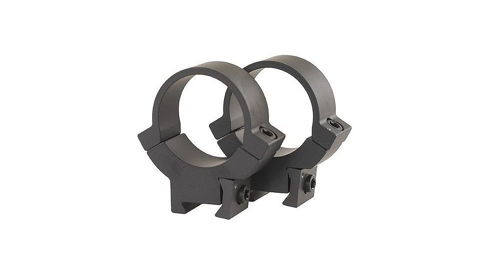 Warne Rimfire Rings, 1in, 3/8in or 11mm Dovetail, Medium - Matte 721M