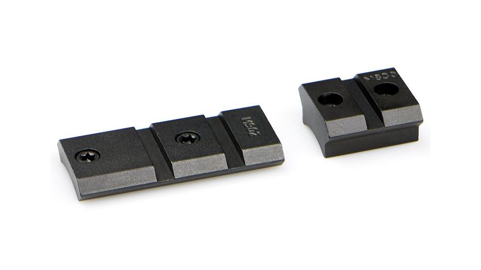 Warne 2 Pc Steel Mounting Base, Remington New Model 7 - Matte M902801M