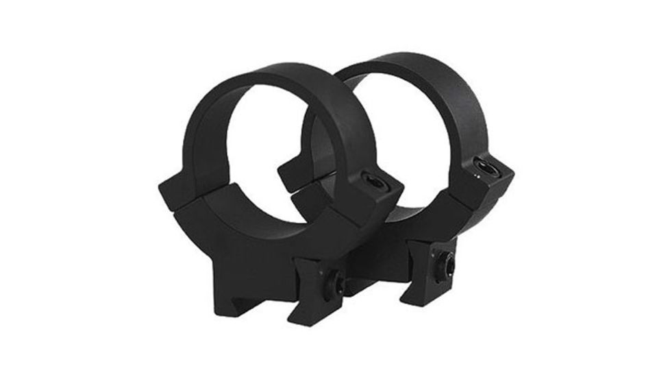 Warne Maxima Steel Rings, 30mm, Rimfire 3/8in or 11mm Dovetail, Medium - Matte 731M