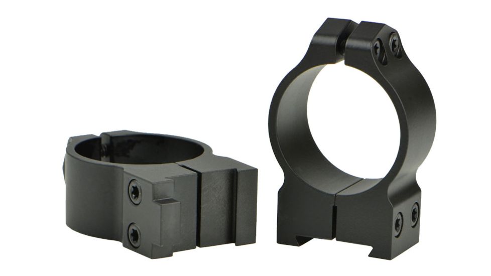 Warne Maxima Steel Rings, 30mm, CZ 550 19mm Grooved Receiver, PA, Medium - Matte 14BM