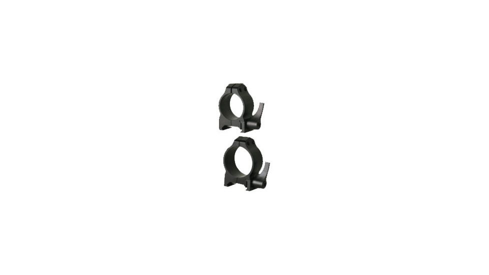 Warne 30mm Quick Detach Scope Rings, Tikka - Medium Height, Silver