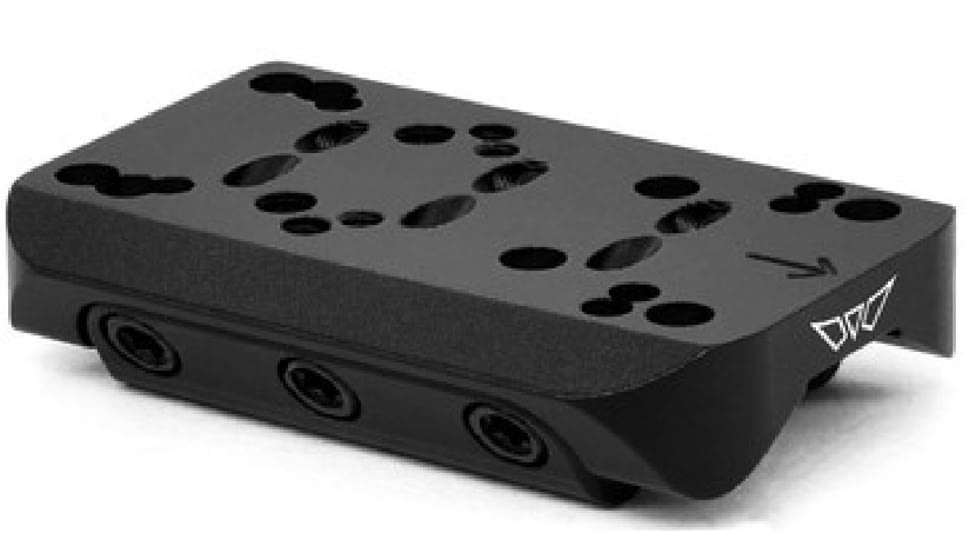 Warne 6108M 6108M Red-Dot Shotgun Rib Reflex Mount Black Anodized