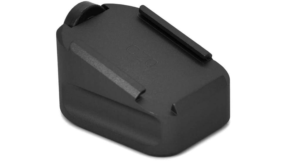 Warne CZ 75 Extended Magazine Base Pad, 9mm, 0-Round, Black, 3001-0RD