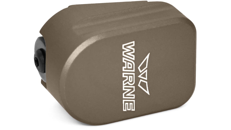 Warne CZ 75 Extended Magazine Base Pad, 9mm, 0-Round, Dark Eath, 3003-0RD