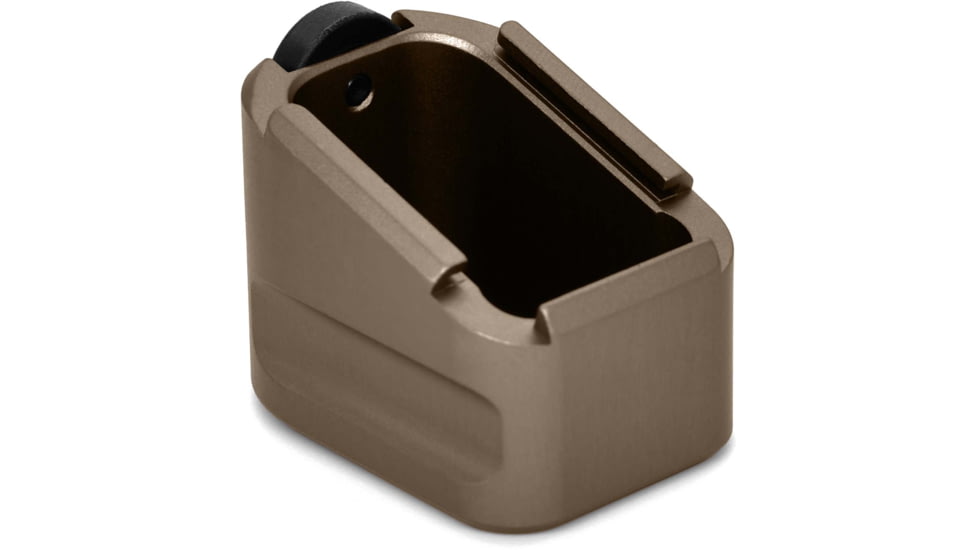 Warne CZ 75 Magazine Extension, 9mm, 4-Round, Dark Eath, 3013-4RD