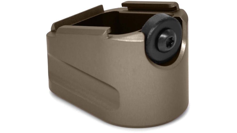 Warne CZ 75 Magazine Extension, 9mm, 4-Round, Dark Eath, 3013-4RD