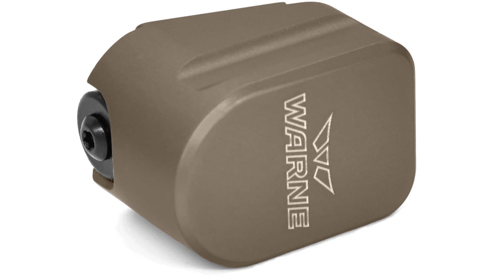 Warne CZ 75 Magazine Extension, 9mm, 4-Round, Dark Eath, 3013-4RD