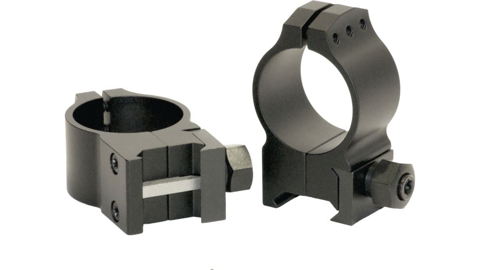 Warne Tactical Rings, 30mm, Weaver/Picatinny Base, High - Matte 615M