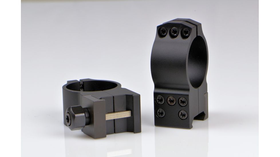 Warne Tactical Rings, 30mm, Weaver/Picatinny Base, High - Matte 615M