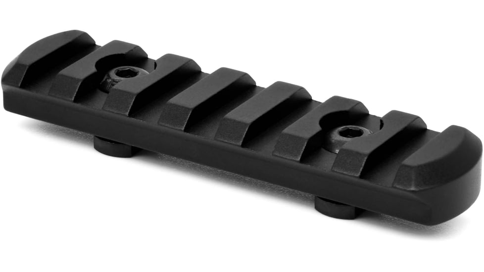 Warne M-LOK 7 Slot Rail, Black, 6203M
