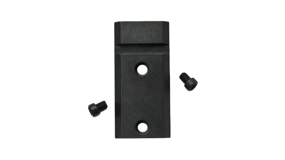 Warne Maxima 0.7in. Rear Extension Base for Remington 700, Vanguard, Howa - Gloss Black