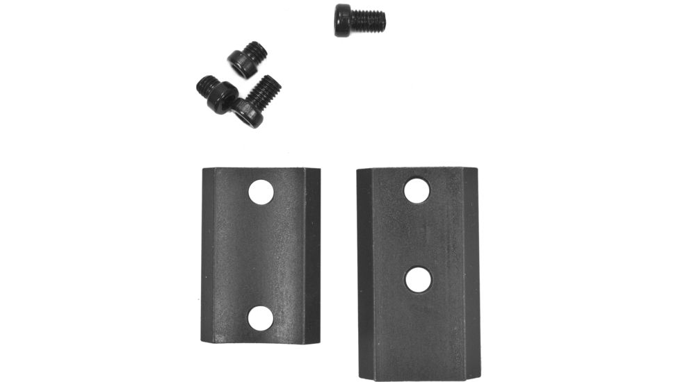 Warne Maxima 2 Pc Steel Base for HS Precision 8-40 screws/Remington 700 Police - Matte M912/873M
