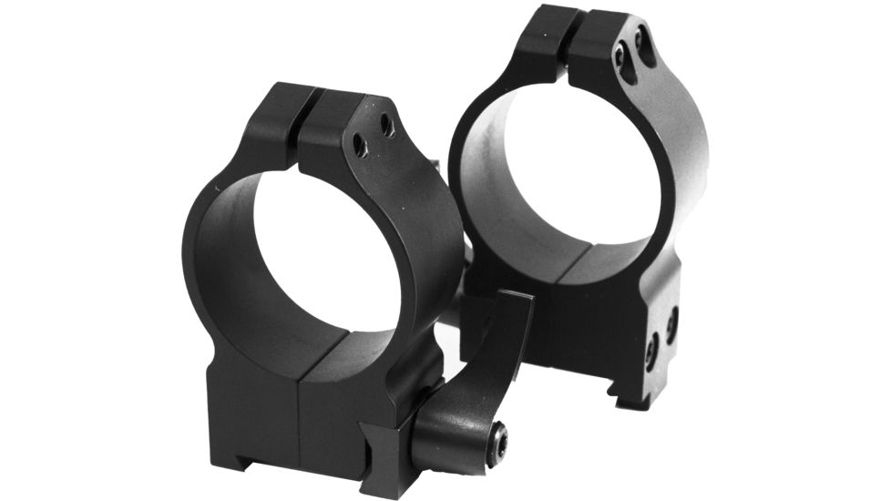 Warne Maxima Steel Rings, 30mm, CZ 550 19mm Grooved Receiver, QD, High - Matte 15BLM