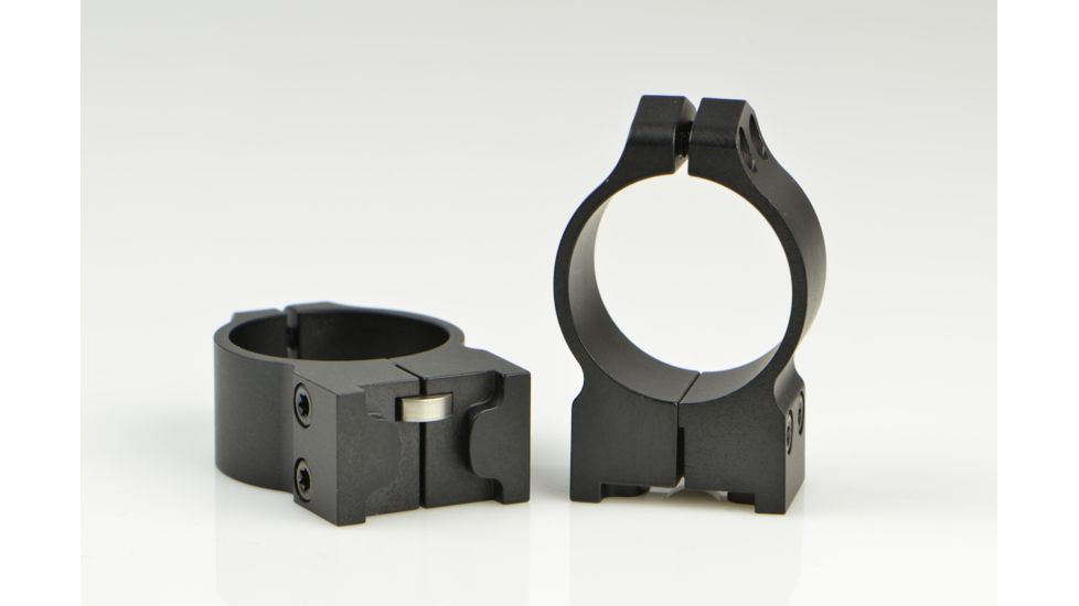 Warne Maxima Steel Rings, 30mm, Ruger M77 &amp; Hawkeye Grooved Receiver, PA, Medium - Matte 14R7M
