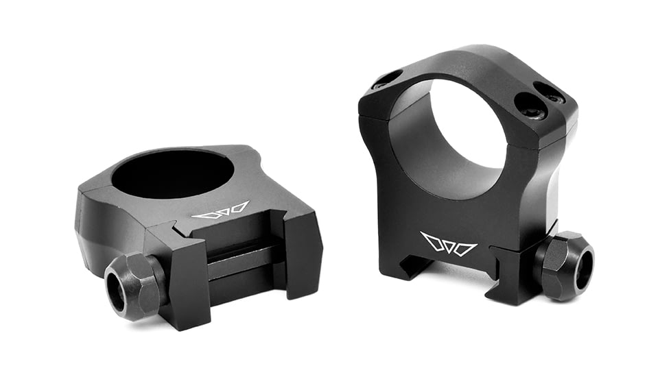 Warne Mountain Tech Scope Rings, High, 1 in., Black, Medium, 230-00048-01