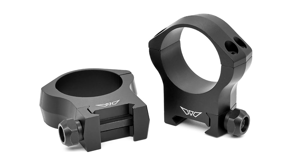 Warne Mountain Tech Scope Rings, High, 34mm, Black, Medium, 230-00048-06