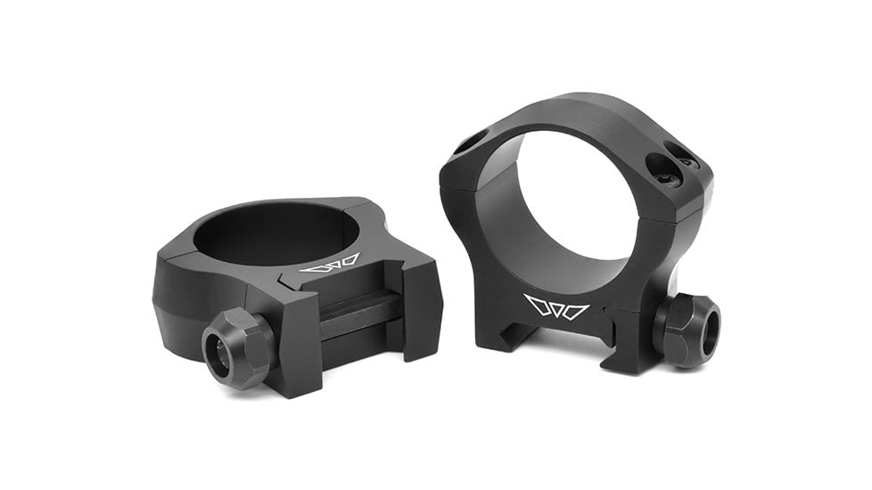 Warne Mountain Tech Scope Rings, Low, 30mm, Black, Medium, 230-00048-02