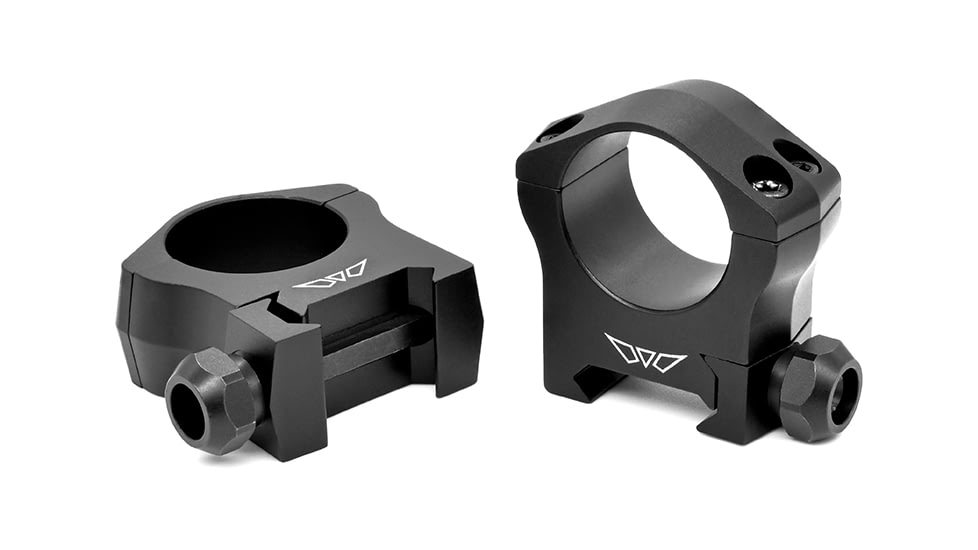 Warne Mountain Tech Scope Rings, Medium, 1 in., Black, Medium, 230-00048-00