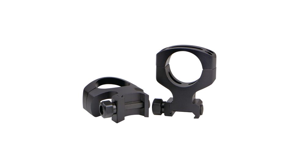 Warne MSR Flat Top Rings, 30mm Tactical Nut, 2 Piece Matte A431M