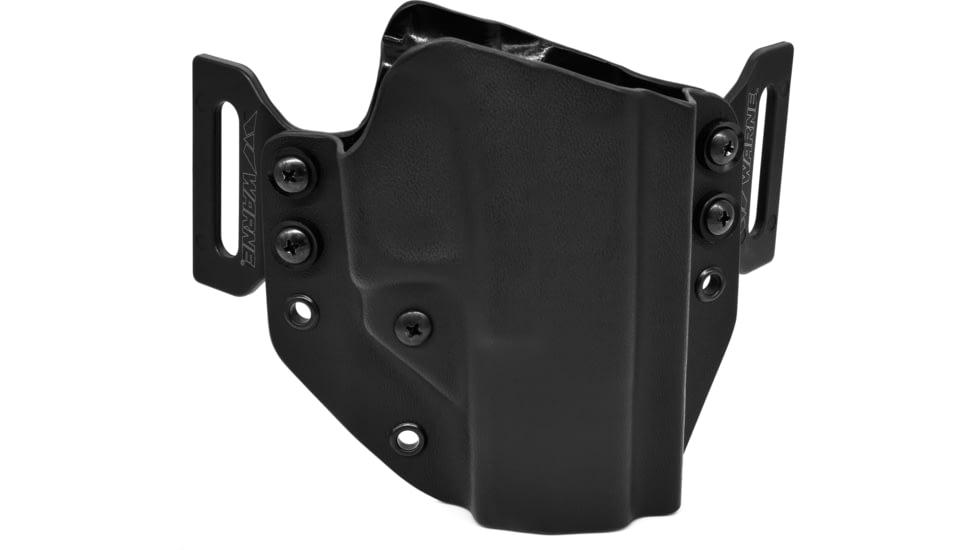 Warne OWB Holster, Black, Right Hand, Walther PDP Compact, 9149