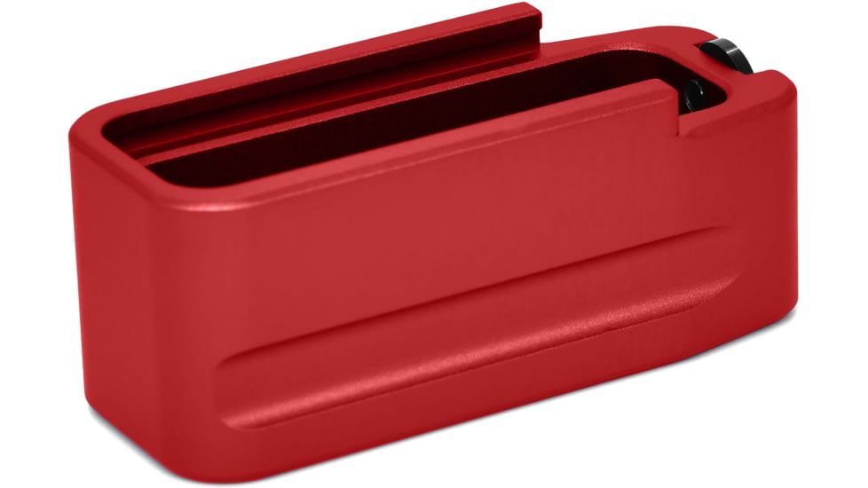 Warne P-Mag 556 Extended Magazine Base Pad, 5-Round, Red, 5005-5RD