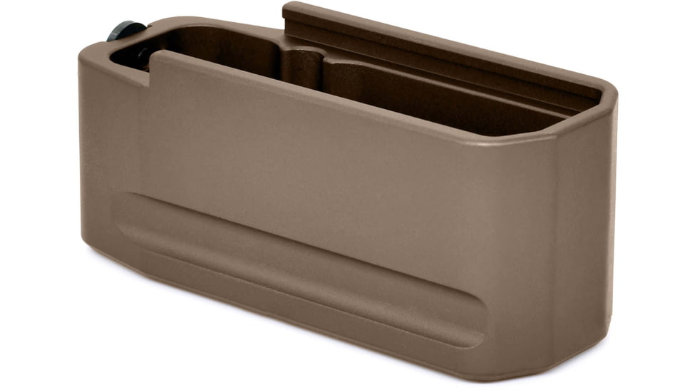 Warne P-Mag 762 Extended Magazine Base Pad, 5-Round, Dark Eath, 5008-5RD