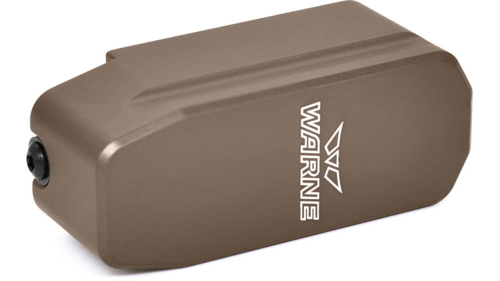 Warne P-Mag 762 Extended Magazine Base Pad, 5-Round, Dark Eath, 5008-5RD