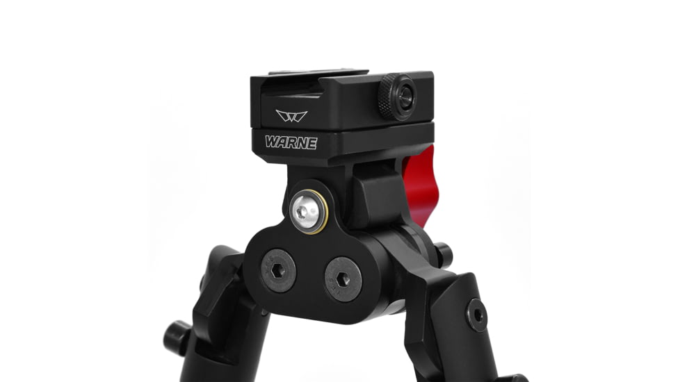 Warne Pro Bipod - Qd Mount, Lite Legs, Matte Black, 7921M
