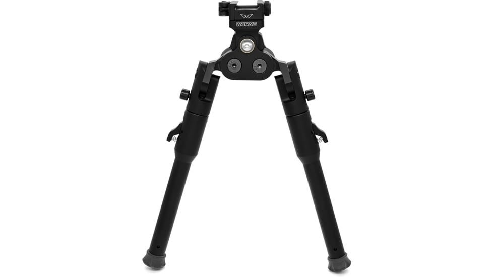 Warne Pro Bipod - Qd Mount, Lite Legs, Matte Black, 7921M