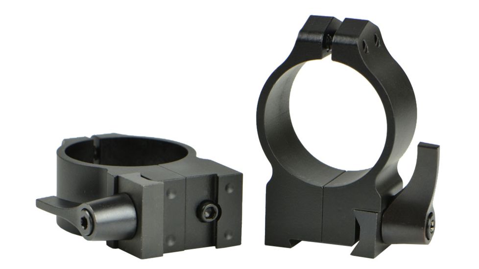 Warne Maxima Steel Rings, 30mm, CZ 527 16mm Grooved Receiver, QD, High - Matte 15B1LM