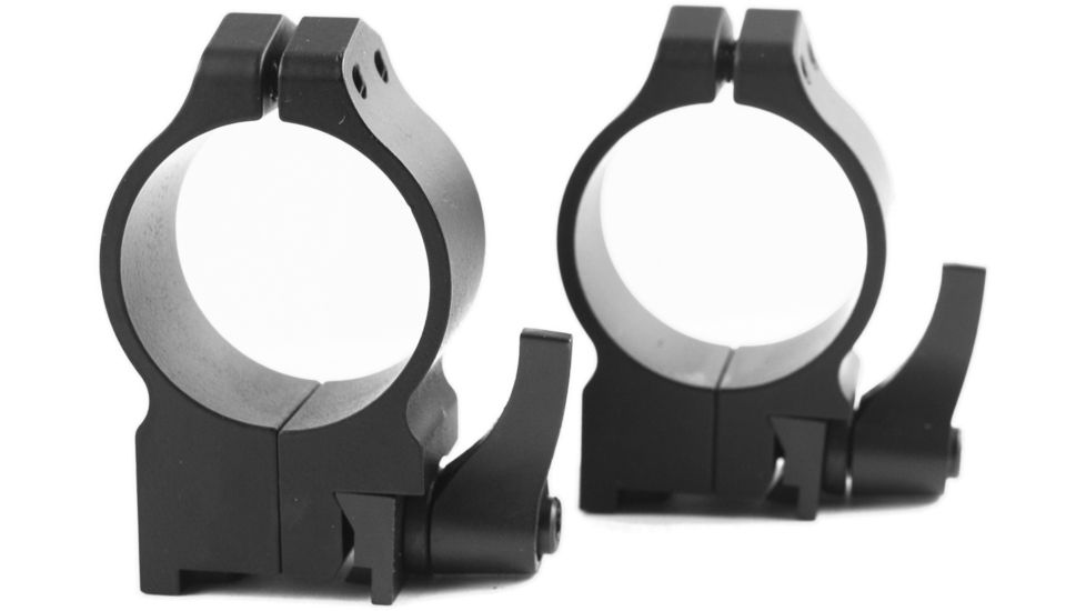 Warne Maxima Steel Rings, 30mm, Ruger M77 &amp; Hawkeye Grooved Receiver, QD, Medium - Matte 14R7LM