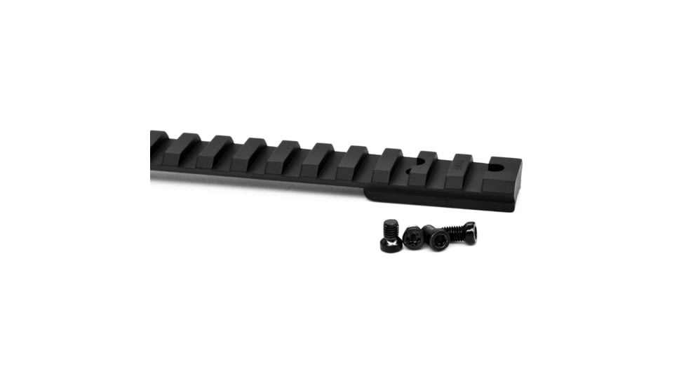 Warne Savage LA Vapor Picatinny Rail, 8-40 Screws, 20MOA, Black, V465-20MOA
