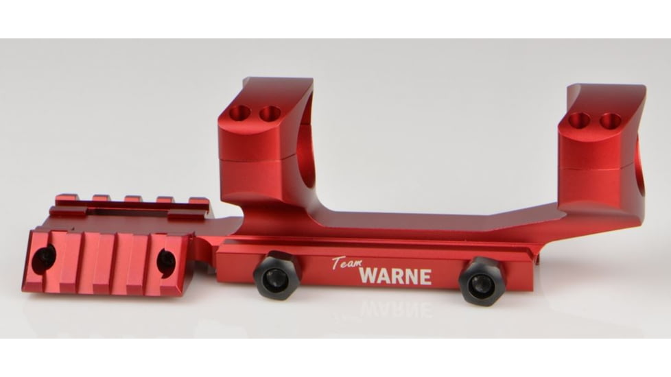 Warne Team Warne 30mm Tactical 1 PC Rapid Acquisition Multi-Sight Platform, Red Finish RAMP30R