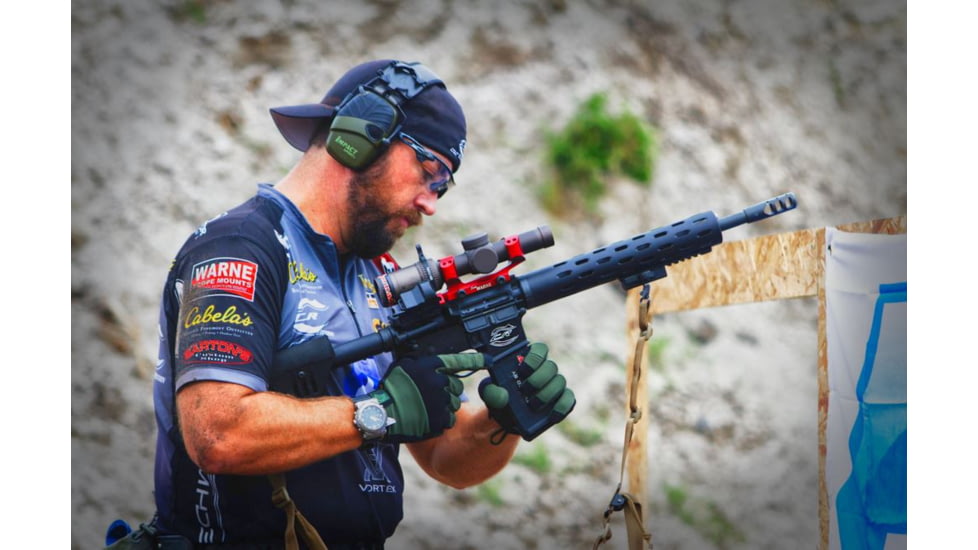 Warne Team Warne 30mm Tactical 1 PC Rapid Acquisition Multi-Sight Platform, Red Finish RAMP30R