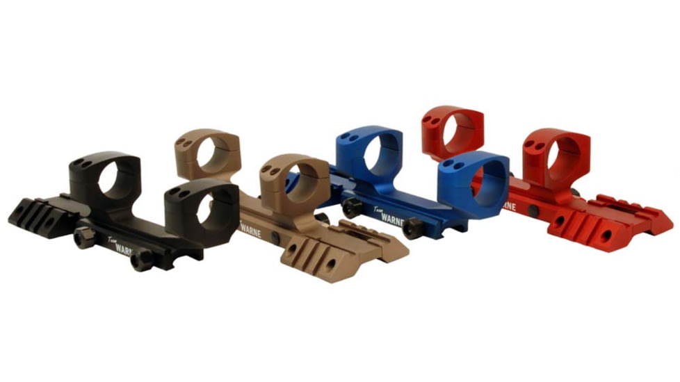 Warne Team Warne 1in. Tactical 1 PC Rapid Acquisition Multi-Sight Platform, BLUE Finish RAMP1BU