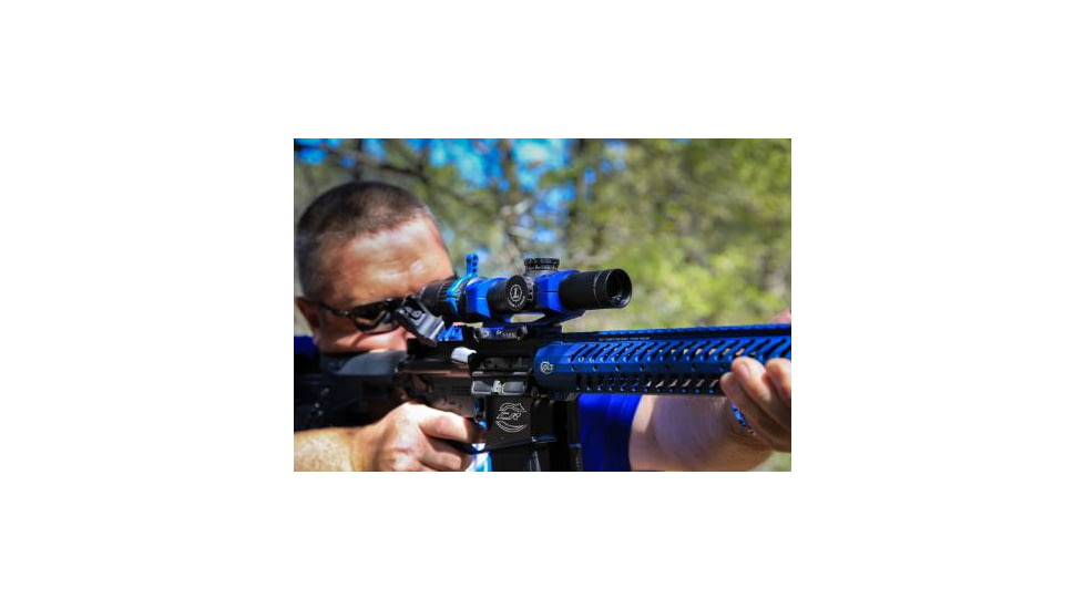 Warne Team Warne 34mm Tactical 1 PC Rapid Acquisition Multi-Sight Platform,Blue RAMP34BU