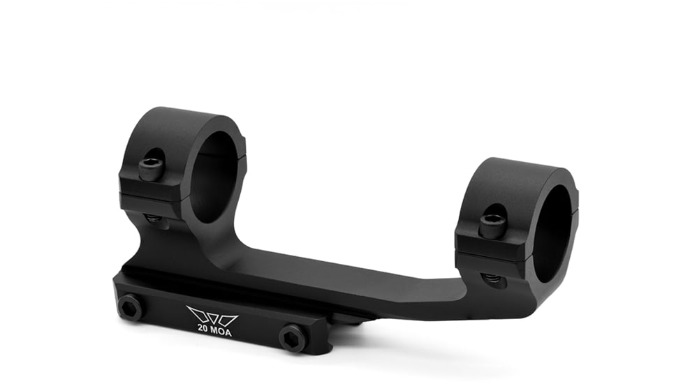 Warne Vapor 1 inch 1 Piece MSR Mount, 20 MOA, Matte, V4011M