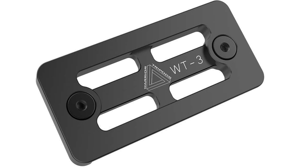 Warrior Tripods Mloc 3in Arca Plate, Aluminum, WT-3