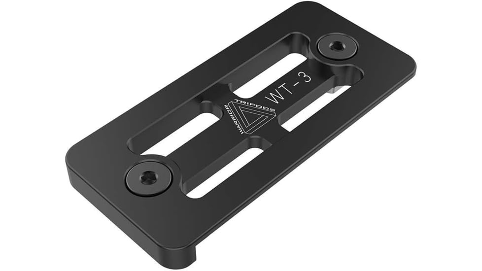 Warrior Tripods Mloc 3in Arca Plate, Aluminum, WT-3