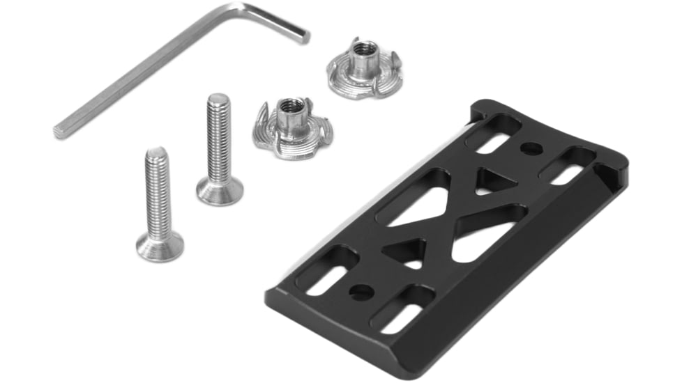 Warrior Tripods Precision Arca Plate, Black, 3in, WT-3F