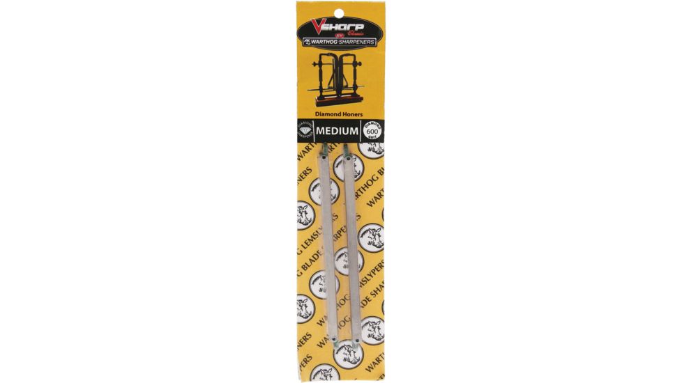 Warthog Classic I Replacement Diamond Hones,Medium,600 Grit,Set of 2 WHSC1SM