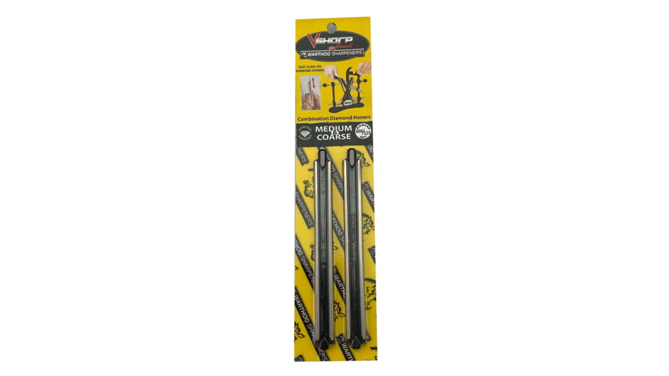 EDEMO Warthog Sharpeners Classic II Diamond Hone Set, 600/325 Grit, C2SMC, EDEMO1