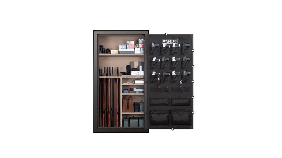 Wasatch 64 Gun Fire and Water Safe with E-Lock, Dark Bronze, Oversized, 64EDBW