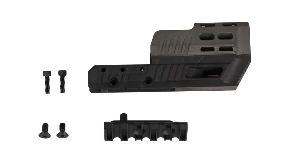 Wasatch Arms Canik TP9 SFX Pistol Compensator, Tungsten/Black, WACPCNSFXTG