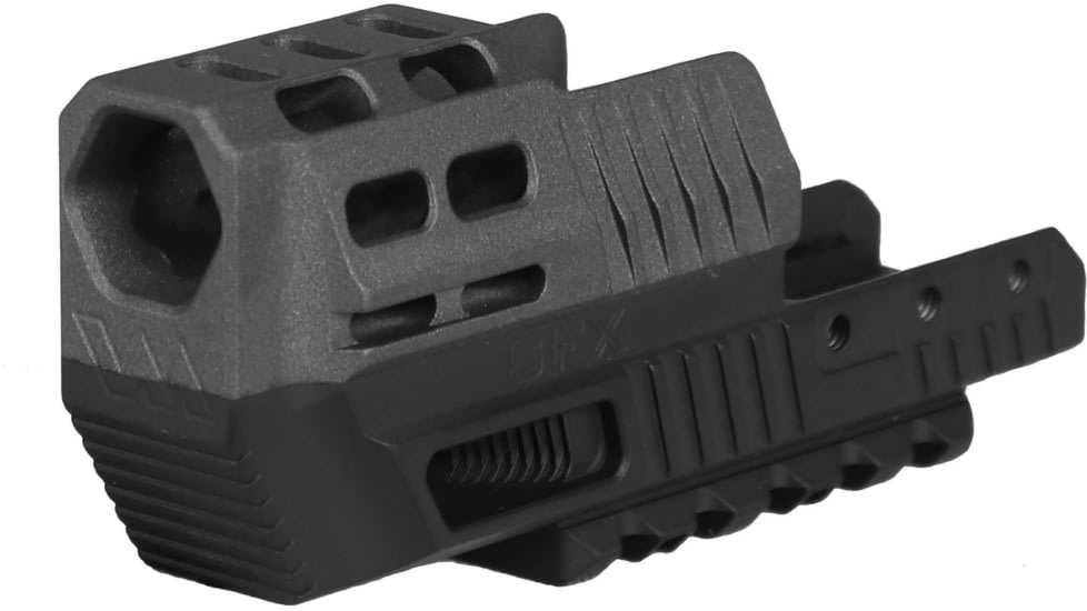 Wasatch Arms Canik TP9 SFX Pistol Compensator, Tungsten/Black, WACPCNSFXTG