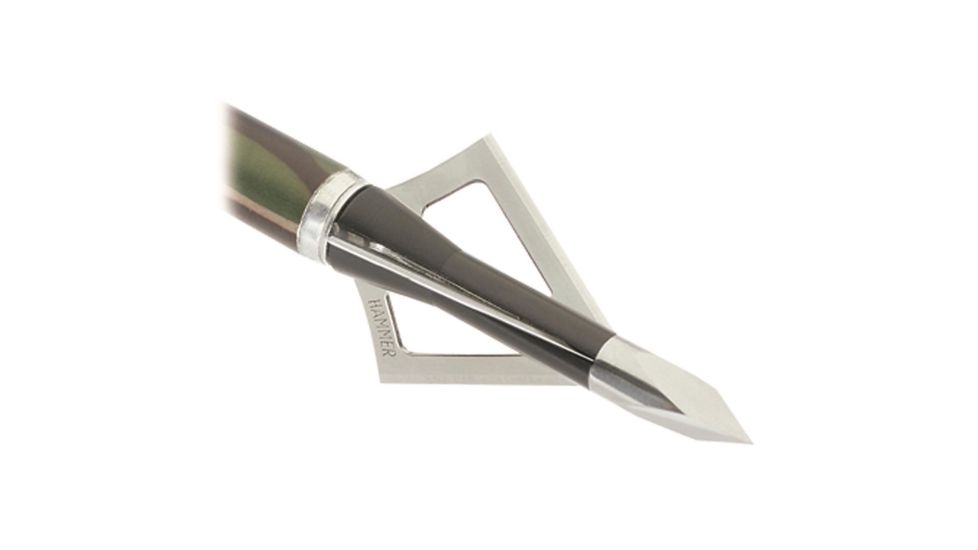 Wasp Hammer SST Broadhead Rep Bld 9/pk., Silver, 85/100 gr. 2318
