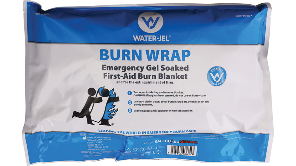 Water Jel Military Burn Blanket