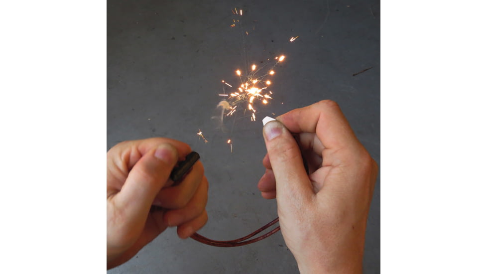 Wazoo Survival Gear Bushcraft Firestarter Necklace
