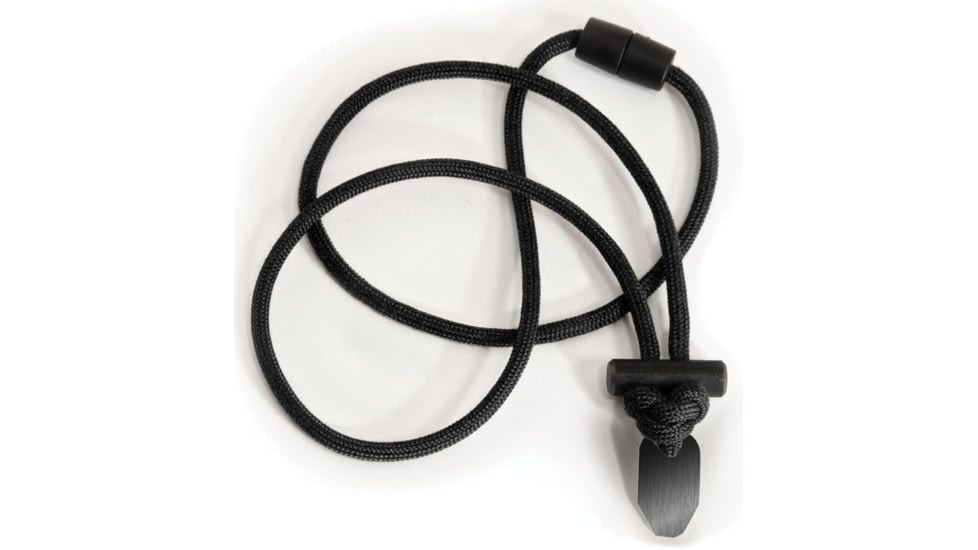 Wazoo Survival Gear Firecraft Necklace Black