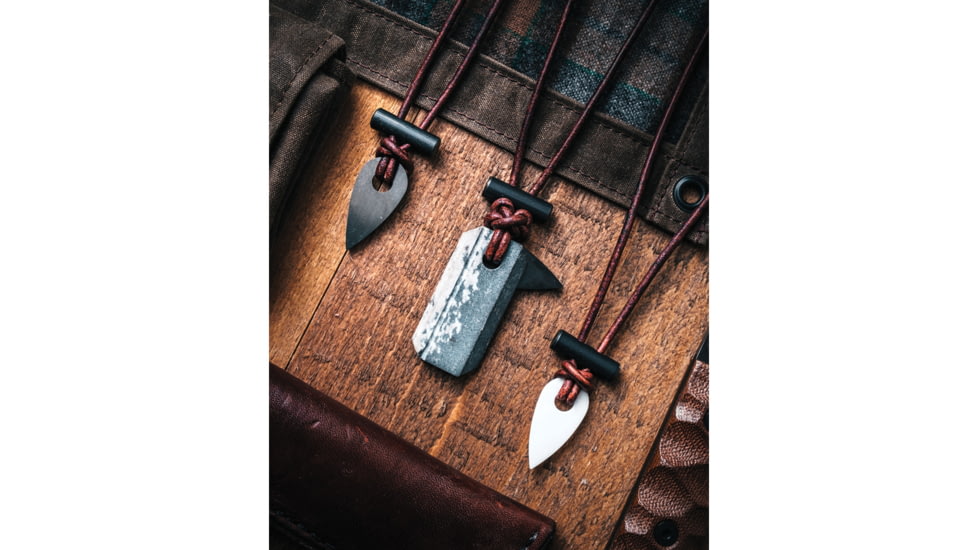 Wazoo Survival Gear Viking Spark Necklace Black